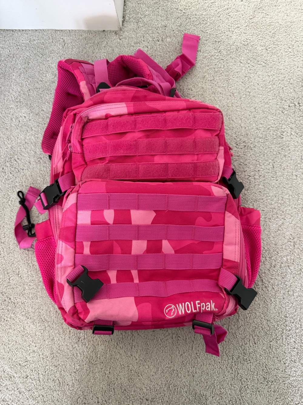 35L Wolfpak Meal Prep Pink Camouflage Tactical backpack